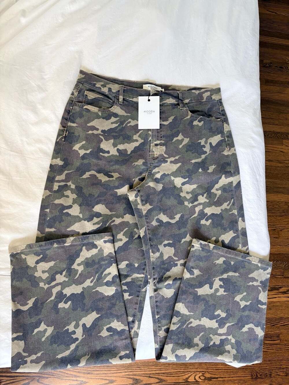 Hidden Jeans ALYX Low Slung Camo Baggy Jeans Size 31/Large XL New With Tags - Picture 7 of 11